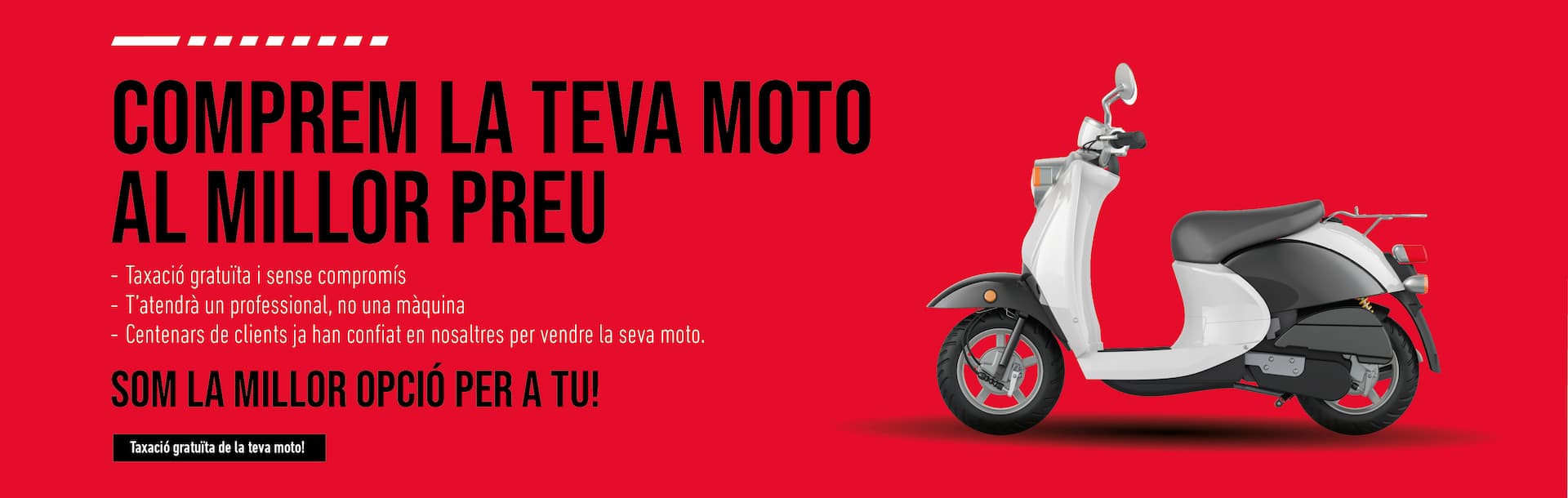 Comprem la teva moto 